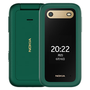 諾基亞（NOKIA）諾基亞翻蓋老年機(jī)正品超長待機(jī)老人老年手機(jī)大屏大字學(xué)生4G商務(wù)老人機(jī)2025新款 綠色 128MB x  4G通 x  套餐一 充電底