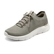 SKECHERS斯凱奇男鞋夏季新款輕量緩震ULTRA GO網(wǎng)面透氣休閑運(yùn)動鞋216498 棕褐色/216498-TAN 40