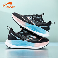貴人鳥(niǎo)跑鞋女2025秋季新款輕便透氣情侶運動(dòng)鞋戶(hù)外時(shí)尚休閑鞋女款 黑/桃粉（女款） 39