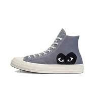 莆田鞋舒適純原1970s川久PLAY愛(ài)心聯(lián)名帆布鞋高低幫男女同款百搭休閑鞋 莆田純原1970s川久聯(lián)名灰色高幫 35