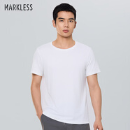 MARKLESS夏季速干耐磨短袖運動(dòng)戶(hù)外跑步簡(jiǎn)約T恤 5660 珍珠白 XL