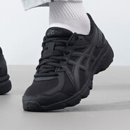 亞瑟士（asics）跑步鞋男 JOG 100T緩震輕便透氣低幫運動鞋 1021A463-001 41.5