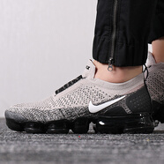 耐克（NIKE）女鞋AIR VAPORMAX FLYKNIT大氣墊飛線緩震運動跑步鞋 AJ6599-202 米棕/氣墊緩震 36.5