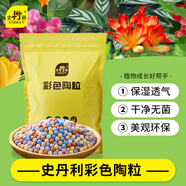 史丹利彩色陶粒墊底養(yǎng)花專(zhuān)用水培花盆種花顆粒鋪面園藝土陶土粒球3斤