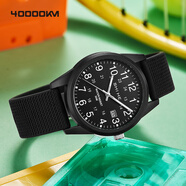 四萬(wàn)公里兒童學(xué)生手表小學(xué)生初高中公務(wù)員考試防水電子指針石英表開(kāi)學(xué)季