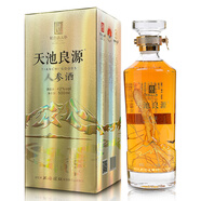 天池良源小參酒天池良源小瓶裝吉林長白山人參撫松特產(chǎn) 42度 500mL 1瓶 【紙質(zhì)禮盒裝】