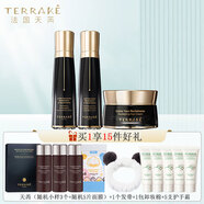 天芮（Terrake）致臻肌鑰套裝精華水乳面霜補水保濕滋養(yǎng)緊致抗皺淡化細紋護膚品女 爽膚水+乳液+面霜