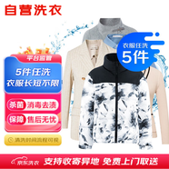 京東洗衣服務(wù) 衣服任洗5件1次 上門取送去漬整形價(jià)值2000元內(nèi)四季衣服