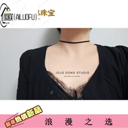 埃落芙（AILUOFU）經(jīng)典黑色寬絲絨項圈男女歐美簡(jiǎn)約短款頸帶鎖骨鏈潮 黑絲絨0.3厘米