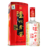 瀘州老窖頭曲系列 濃香型白酒 52度 500mL 1瓶 六年窖頭曲鐵盒