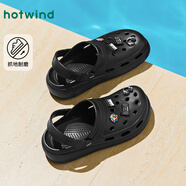 熱風(fēng)夏季新款男士時(shí)尚拖鞋H62M25643 01黑色 43