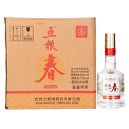五糧液四川宜賓五糧液 五糧春 濃香型白酒 嫡系產(chǎn)品 性?xún)r(jià)比高 【喜酒】 45度 500mL 6瓶 五糧春二代試飲