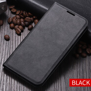 適用蘋(píng)果iphone14手機(jī)殼15pro全包華為新款三星vivo對(duì)吸翻蓋皮套 黑色 對(duì)吸仿皮皮套 蘋(píng)果6s 4.7寸