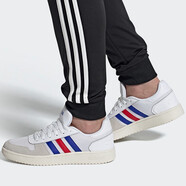 阿迪達斯（adidas）NEO男鞋春季新款運動(dòng)舒適低幫系帶休閑鞋板鞋BC0130 FW8250 40