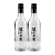 瀘州老窖黑蓋光瓶 濃香型白酒 42度 500mL 2瓶
