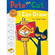 英文原裝 Pete the Cat: My First I Can Draw 皮特貓 兒童手繪書(shū)