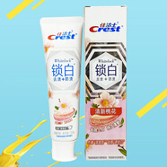 佳潔士（CREST）雙色鎖白牙膏 清新桃花香120g