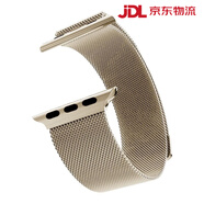 澳顏萊適用于華強北S8S9S10Ultra2iwatchS7表帶444549mm金屬磁吸不銹鋼黑手鏈男女復(fù)刻 復(fù)古金【米蘭鋼帶】 適用：華強北蘋果手表 S10