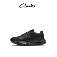 clarksClarks其樂NXEAce新品春夏潮流舒適厚底增高運(yùn)動(dòng)休閑老爹鞋男 黑色(牛皮革)261807267 43
