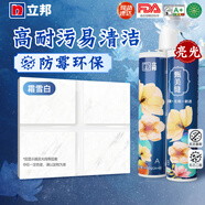 立邦美縫劑防水防霉甄美縫瓷磚地磚填縫劑美縫膠專用工具勾縫劑 霜雪白 (熱銷白色系)  400g