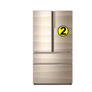 適用于原配BCD-728WDCA 卡薩帝冰箱密封條門封膠條門吸小葉邊蝴蝶邊原 上右(帶耳朵)