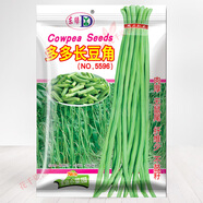 四季陽臺盆栽菠菜番茄辣椒白菜小蔥蘿卜生菜孑香菜籽蔬菜種子大全 長豆角1包（40粒）買2包送1包