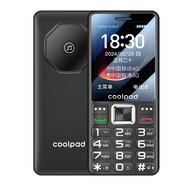酷派（Coolpad）/酷派  新款4G全網(wǎng)通正品老年手機超長待機老人機大字大聲鋼化玻璃大屏老人學(xué)生備用機 黑色 256MB x  4G通 x  官方標(biāo)配