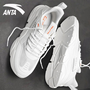 anta kids安踏運動鞋男鞋透氣跑鞋夏季新款旗艦店軟底輕便休閑鞋子 -3象牙白 39