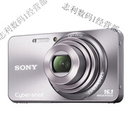 SONY AXSM 二手高清相機復(fù)古CCD學(xué)生卡片機 索尼w300黑灰色1300萬像素8 官方標(biāo)配