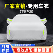 智雨牛津布車衣全車罩遮陽(yáng)隔熱防曬防雨防塵專車專用四季通用汽車膜套 銀色【升級(jí)加棉加厚】遮陽(yáng)防曬防雨隔熱防雪霜防塵 適用于榮威350/D7/DMH/i6