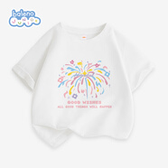 班尼路（Baleno）女童短袖2026款大童洋氣百搭半袖夏裝兒童夏季可愛(ài)上衣純棉T恤薄