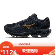 美津濃（MIZUNO）Mizuno美津濃預(yù)言13S跑步鞋WAVE PROPHECY 13S 54/黑色/黃色 41