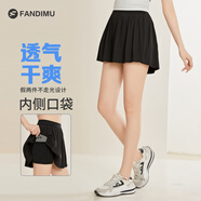 范迪慕運(yùn)動(dòng)短裙女裙褲透氣防走光假兩件帶內(nèi)襯戶外羽毛球網(wǎng)球半身裙