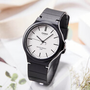 卡西歐（CASIO）手表學(xué)生小黑表簡(jiǎn)約指針石英電子表 手表男女考試手表時(shí)尚運動(dòng)表 MW-240-7E 43mm大表盤(pán)