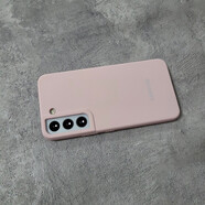 三星（SAMSUNG）三星s22s21手機(jī)殼材質(zhì)液態(tài)硅膠膚感殼全包防摔三星s22+保護(hù)套軟膠 硅膠殼-粉色 三星GalaxyS22+