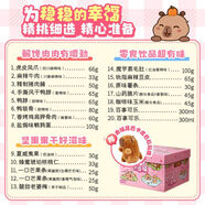 百草味  BE&CHEERY百草味穩(wěn)穩(wěn)的幸福零食禮盒送女友男友禮物卡皮巴拉網(wǎng)紅 [穩(wěn)穩(wěn)的幸福]20件零食禮盒1567g