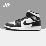 耐克（NIKE）【潮】女鞋Air Jordan中高幫aj1減震休閑透氣防滑運動(dòng)籃球板鞋 DR0501-101（黑白熊貓/陰陽(yáng)） 36.5
