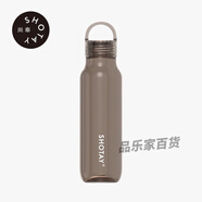 尚泰tritan水杯高顏值透明口袋杯男女耐高溫塑料杯學(xué)生防摔杯子 咖色- 670ml