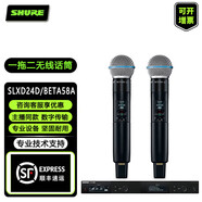 （） SLXD24/BETA58A SM58 SLXD24D專業(yè)數(shù)字無線話筒直播演出麥克 SLXD24D/BETA58A 一拖二