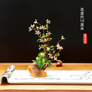 SKIDS刺身裝飾花草盤(pán)飾點(diǎn)綴創(chuàng  )意盤(pán)飾花西餐裝盤(pán)小擺件拼盤(pán)餐飲冷菜配飾 黃色 樹(shù)頭滿(mǎn)天星