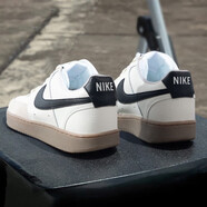 耐克（NIKE）男鞋 2025春季新款休閑運動鞋COURT簡版AJ低幫時尚潮流板鞋 FQ8075-133 褐白 41