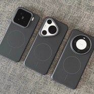 布洛文適用魅族21pro手機(jī)殼磁吸充電小米15保護(hù)套華為pura70pro柔潤(rùn)磨砂簡(jiǎn)約nova13榮耀magic7真我一加13 碳灰色【柔潤(rùn)PC】細(xì)圈磁吸 三星Note20 ultra