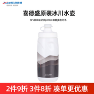 喜德盛（xds）公路山地自行車水壺架擋泥板鎖打氣筒車前包坐墊套頭盔尾燈配件 冰川水壺-白色