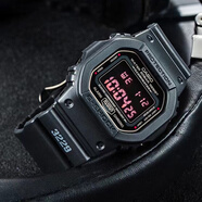 卡西歐（CASIO）g-shock小方塊手表男方形復(fù)古運(yùn)動(dòng)石英表dw5600bb/ske DW-5600MS-1