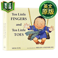 十個(gè)手指頭和十個(gè)腳趾頭 英文原版 Ten Little Fingers and Ten Little Toes 英文版 紙板書(shū) 凱迪克 兒童英語(yǔ)啟蒙繪本 進(jìn)口英語(yǔ)書(shū) Fox, Mem
