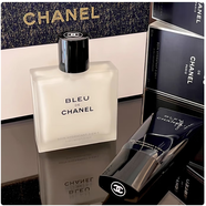 香奈兒（Chanel）蔚藍(lán)男士護(hù)膚洗面奶水乳禮盒套裝須后水乳保濕補(bǔ)水控油禮盒 洗面奶+乳