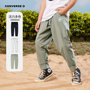 匡威Converse長(cháng)褲童裝男女童針織休閑褲兒童運動(dòng)透氣褲子