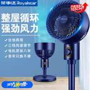 榮事達（Royalstar）空氣循環(huán)扇電風(fēng)扇家用落地扇臺地兩用立式大風(fēng)量渦輪換氣對流扇空調伴侶電扇 機械加高款（103CM高）