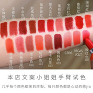 口紅唇膏602小辣椒啞光316泫雅色683#666小辣椒素顏紅口紅小樣 磨砂927#TURN TO THE LEFT可可茶