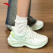 安踏毒刺5運動(dòng)鞋女鞋秋冬減震網(wǎng)面透氣輕便耐磨回彈體測跑步鞋女